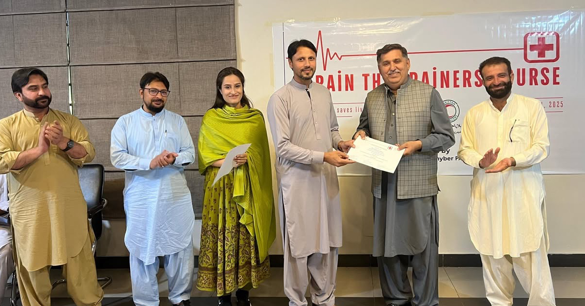 PRCS KP Concludes First Aid Trainers Course
