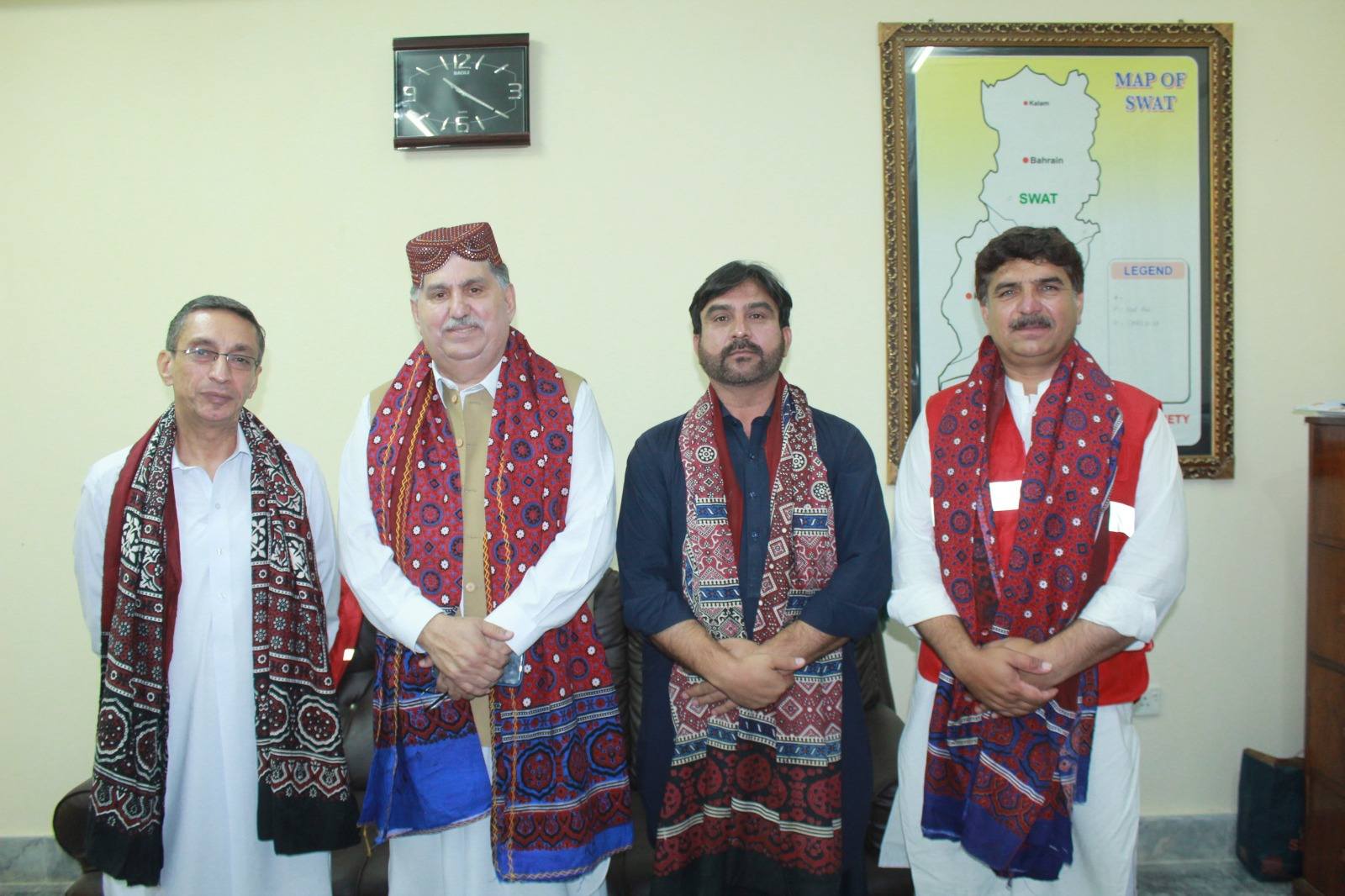 Delegation of Rotary International District 3271 Pakistan Meets Chairman of PRCS Khyber Pakhtunkhwa