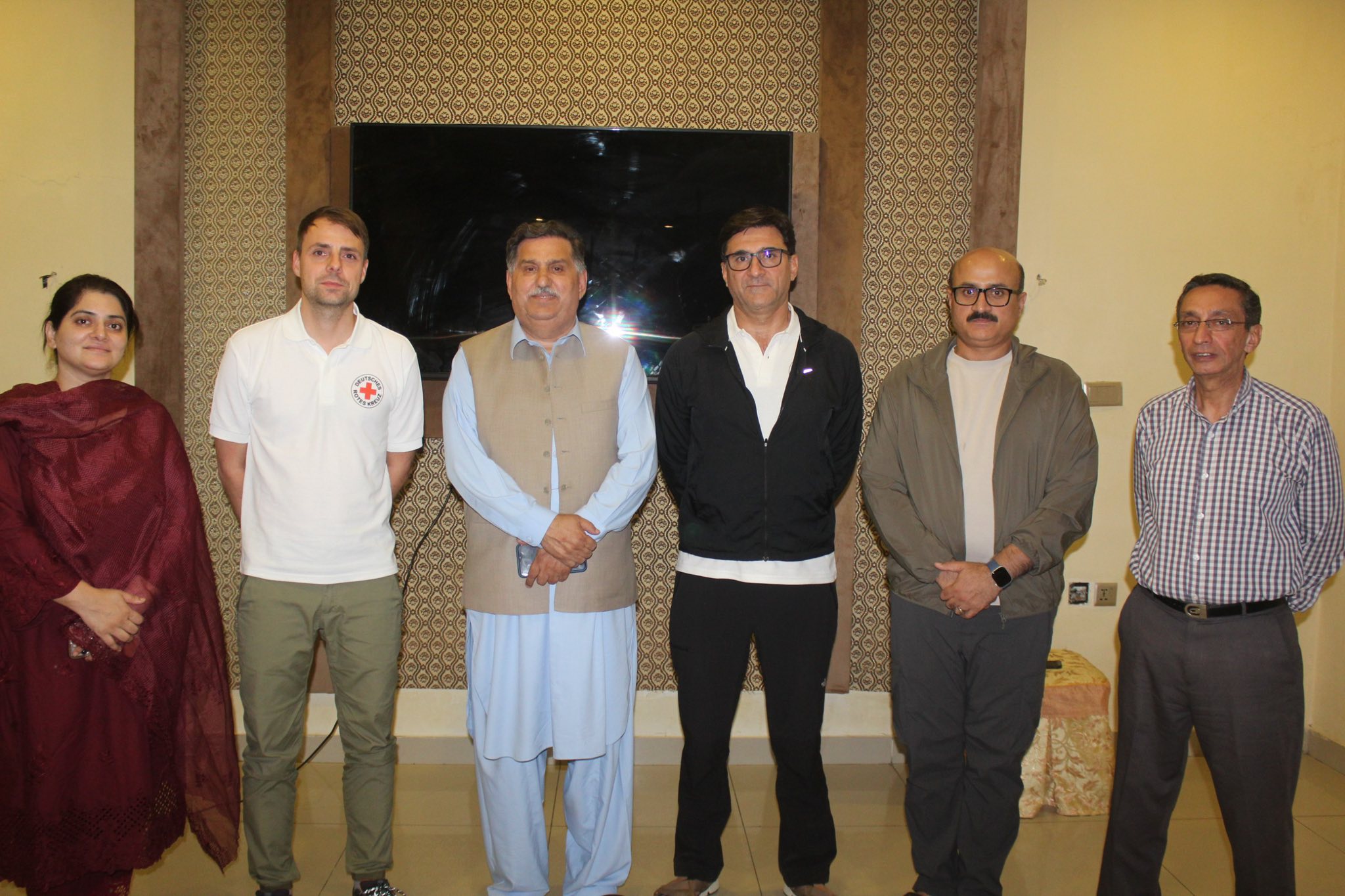 German Red Cross Delegation Briefed on Ongoing Humanitarian Activities in Khyber Pakhtunkhwa