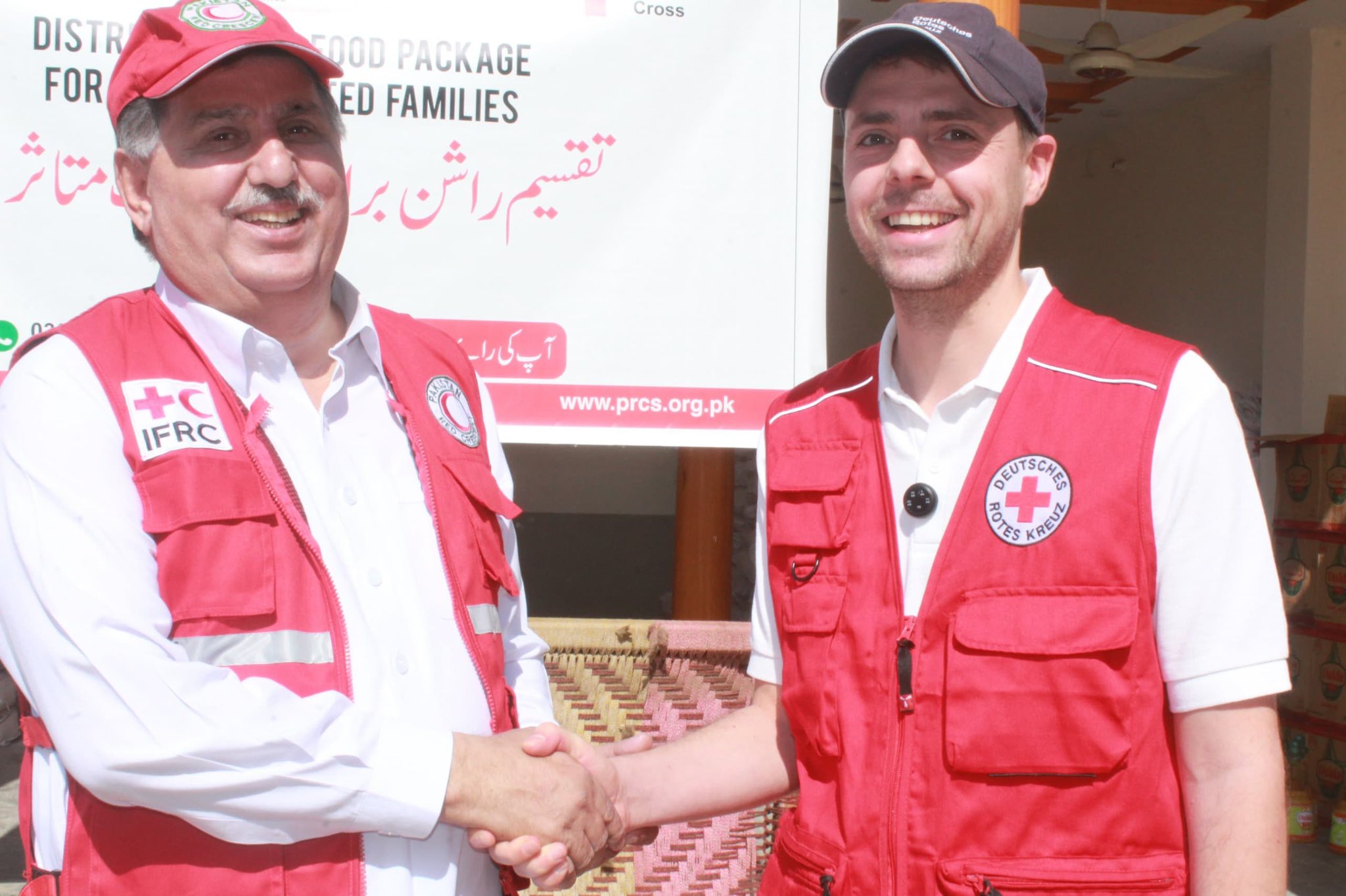 PRCS KP and German Red Cross Conduct Relief Operation for Flood-Affected Families in Buner
