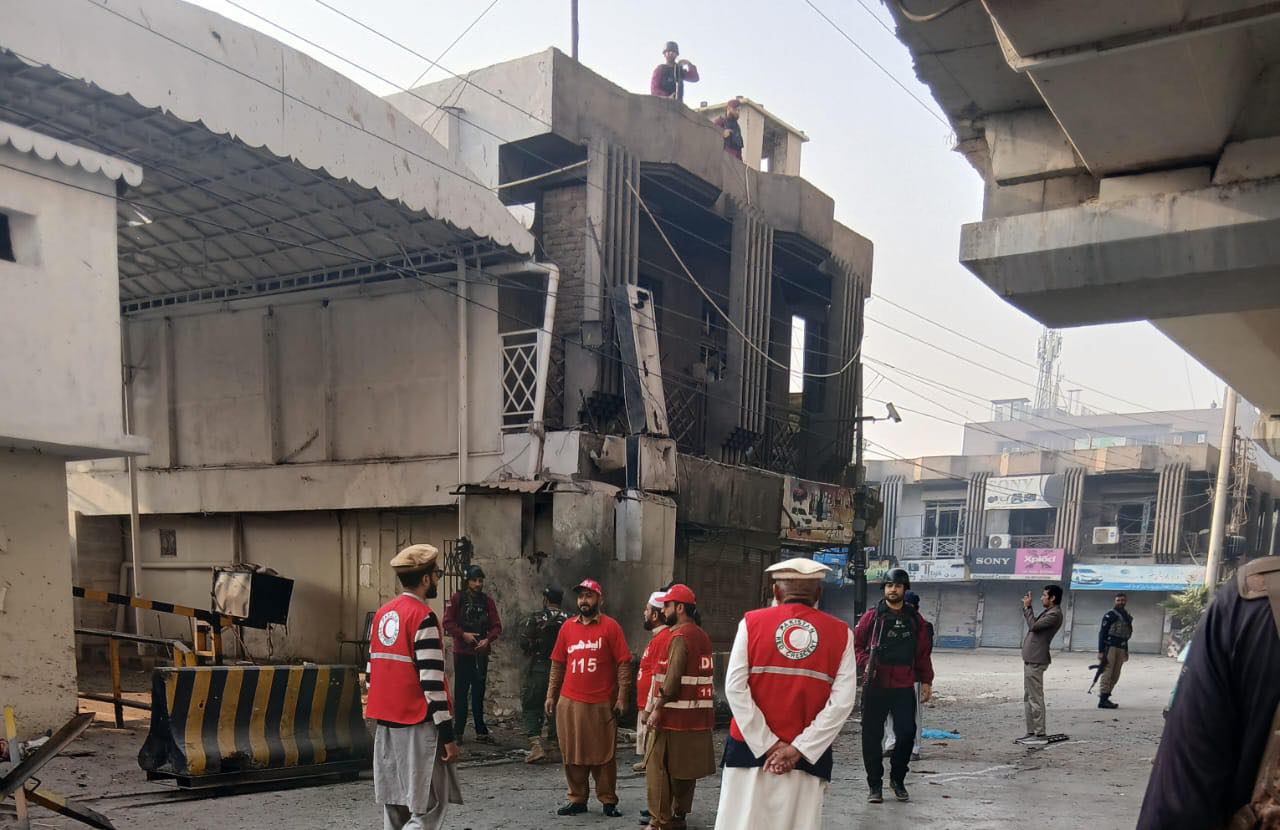 PRCS Khyber Pakhtunkhwa Responds Swiftly After Attack on FC Headquarters Peshawar
