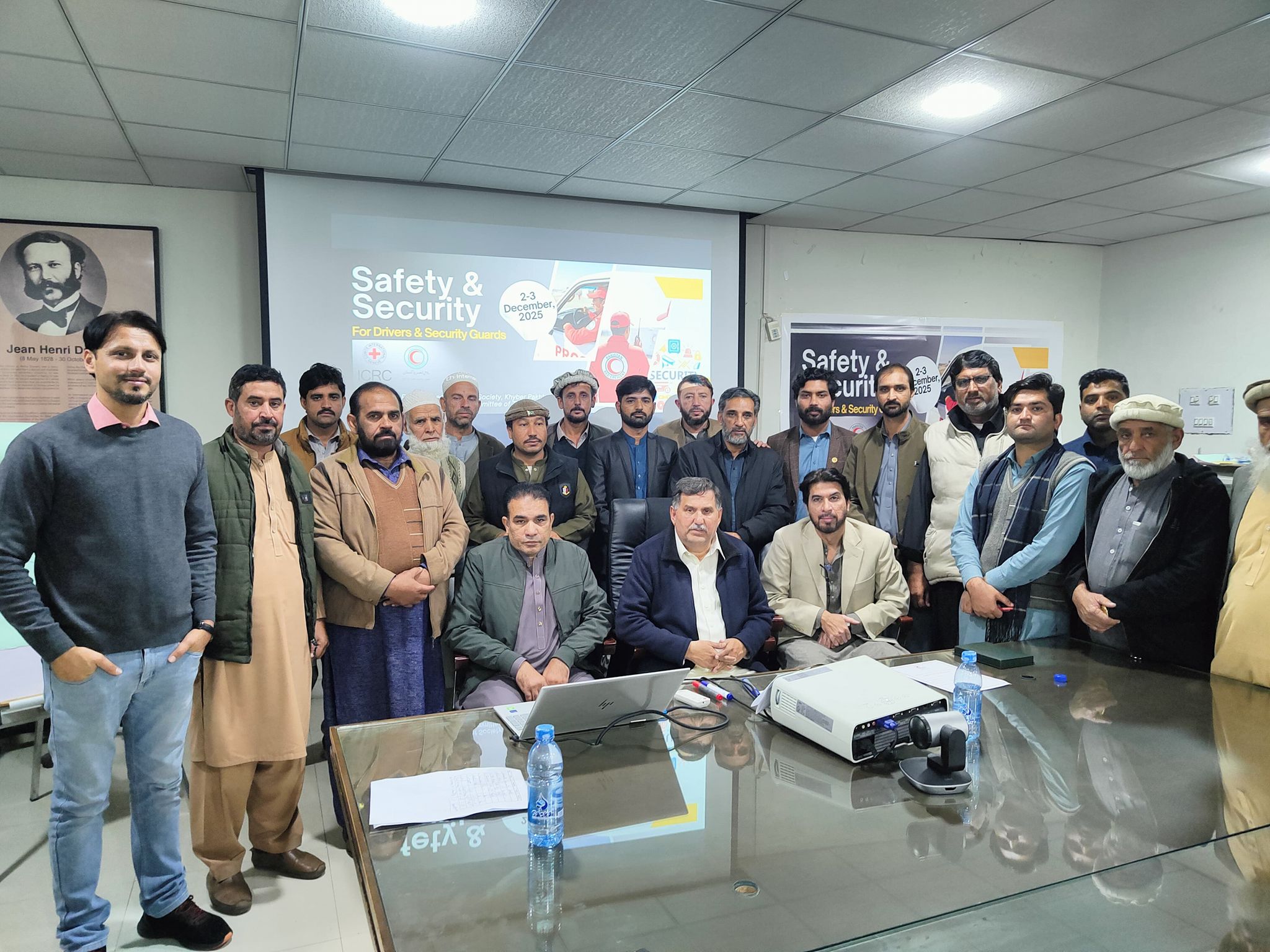 PRCS KP and ICRC Conclude 2-Day Safety & Security Training for Security Guards and Drivers
