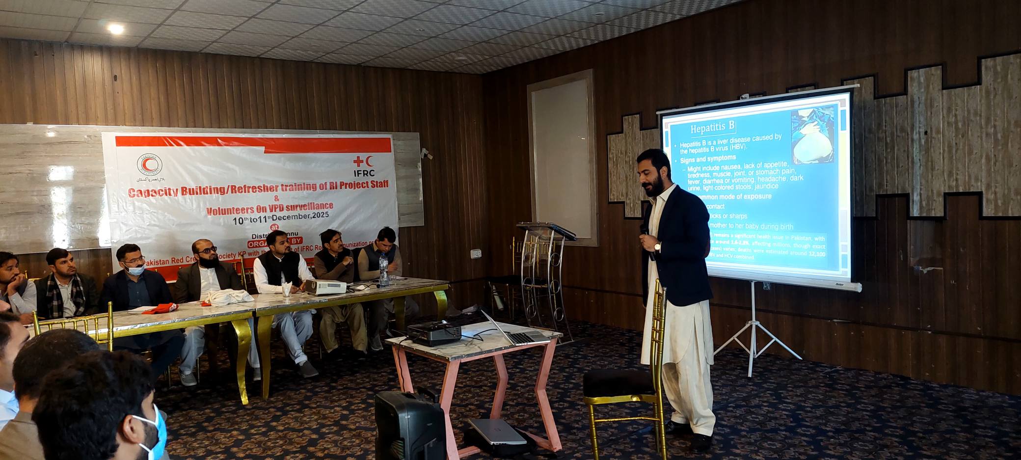PRCS KP and District Routine Immunization Project Bannu Conduct Two-Day VPD Surveillance Training