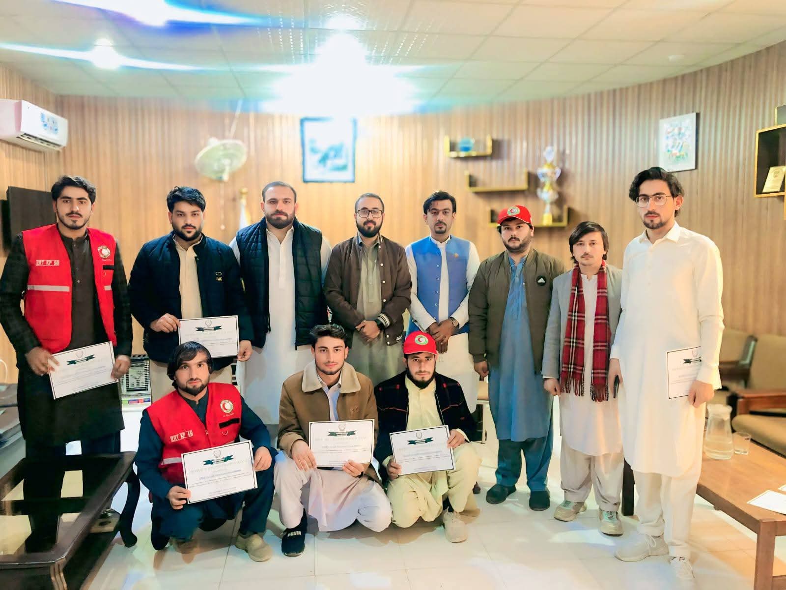 Hangu: PRCS Emergency Response Team Honored for Exemplary Services During Muharram and Chehlum
