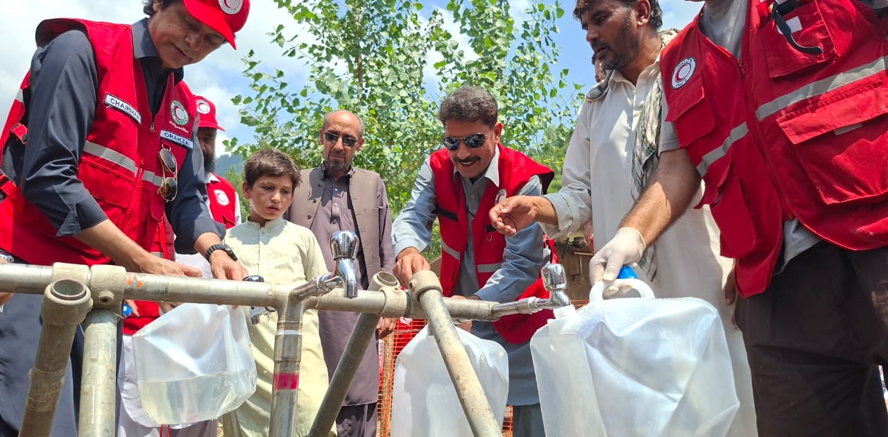 Safe Water Distribution for Affected Families